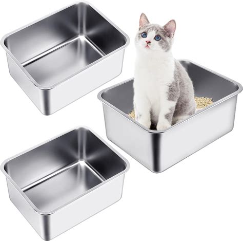 benefit of stainless steel litter box|stainless steel litter box alternative.